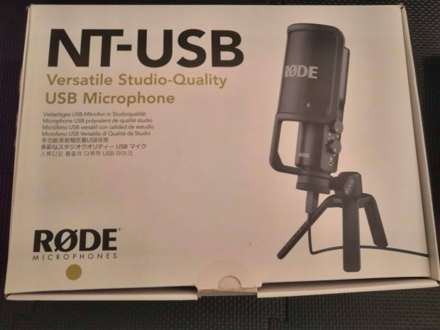 Rode NT-USB stdio mikrofon