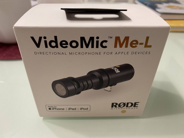 Rode VMME-L Videomic Me Lightning mini kondenztor mono videmikrofon