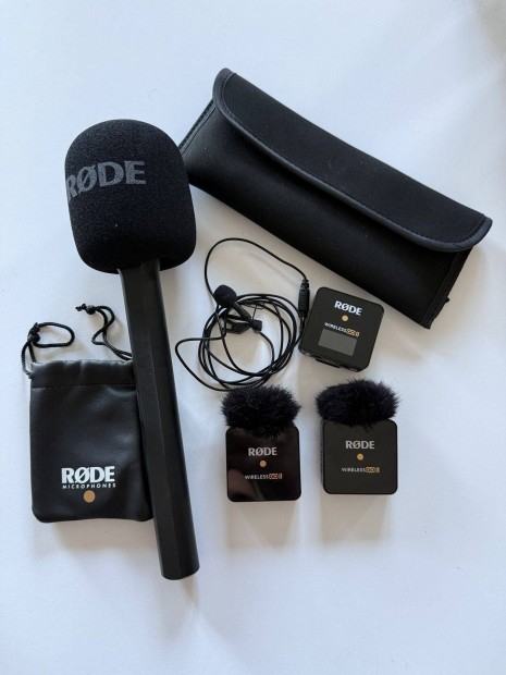 Rode Wireless Go II Kit + Lavalier Go