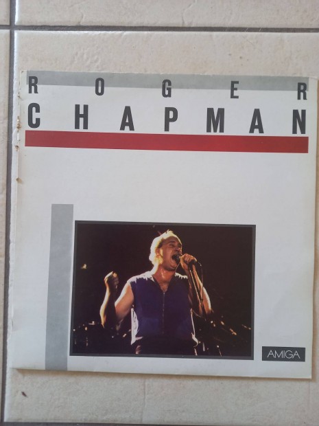 Roger Chapman bakelit lemez