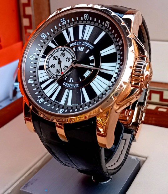 Roger Dubuis Excalibur 45 rosegold karra elad,cserlhet