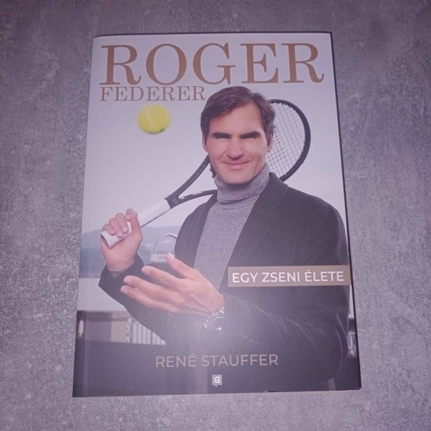 Roger Federer letrajzi knyv