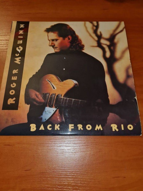 Roger Mcguinn - Back From Rio; LP, Vinyl, bakelit