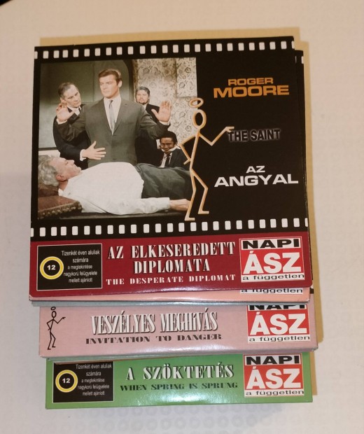 Roger Moore Az Angyal 39 db dvd egyben Napi sz 