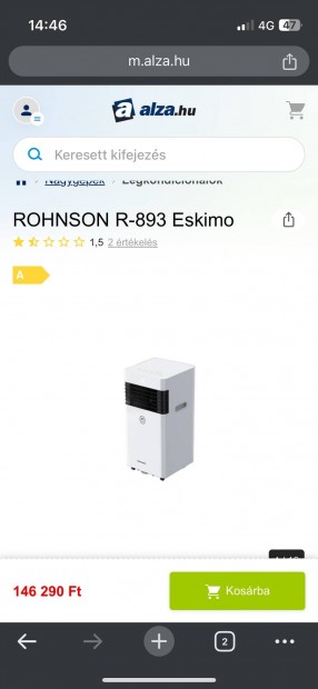 Rohnson R-893 Eskimo mobilklma