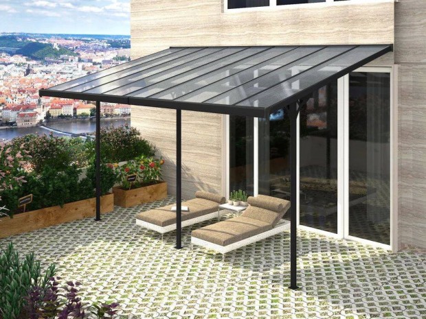 Rojaplast Bruce H alumínium pergola, 557x305cm
