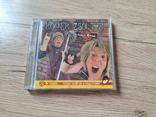 Rokker Zsoltti Rokker Zsoltti s A Nagymutter CD lemez!