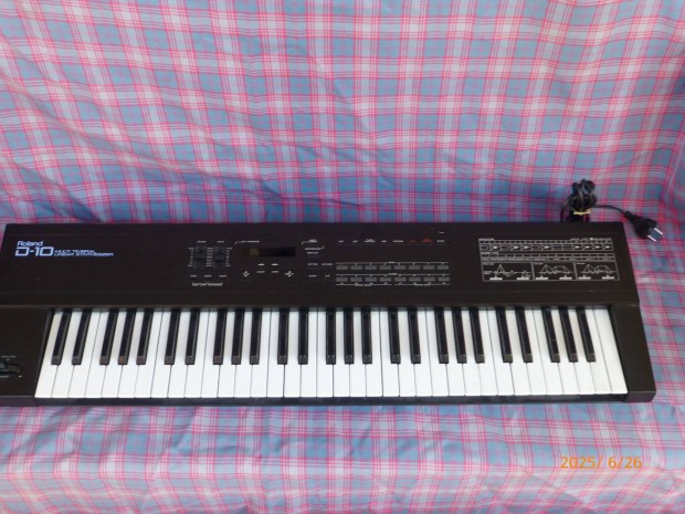 Roland D 10 szintetizátor ! 1988 -as !
