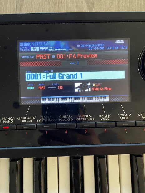 Roland Fa06 4Gb szintetiztor elad