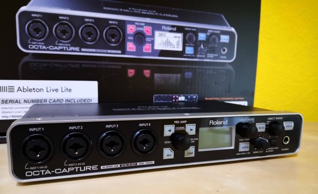 Roland UA-1010 Octa-Capture Hangkrtya