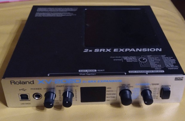 Roland XV-2020 hangmodul, 2 SRX krtyval bvthet, 64 hang polifnia