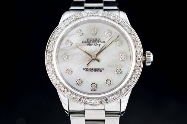 Rolex Air King MOP Diamond