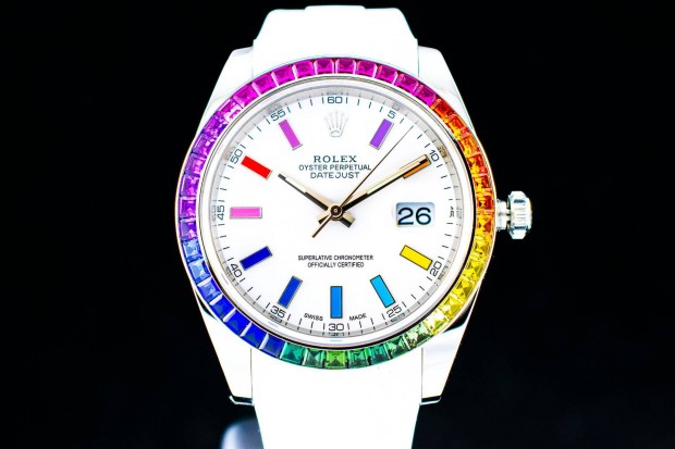 Rolex Datejust 41 Rainbow