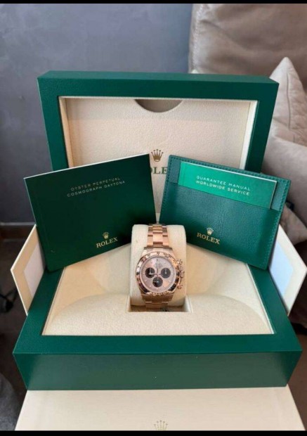 Rolex Daytona Everose Gold, ensemble complet, neuf et jama