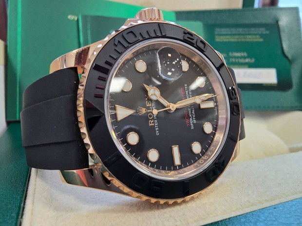 Rolex Yacht-Master 126655 40mm Everose gold óra eladó!