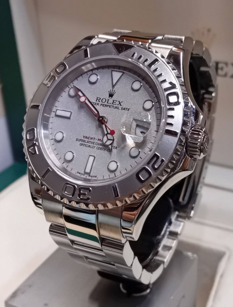 Rolex Yacht-Master 40 platina-acl gyjtemnyi llapotban elad-csere