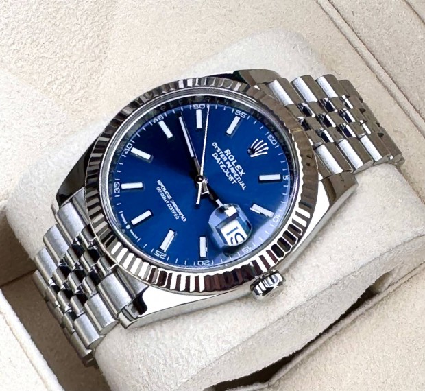 Rolex datejust 41 blue dial