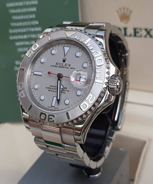 Rolex yacht-master 40 platina acl rolesium karra elad,cserlhet