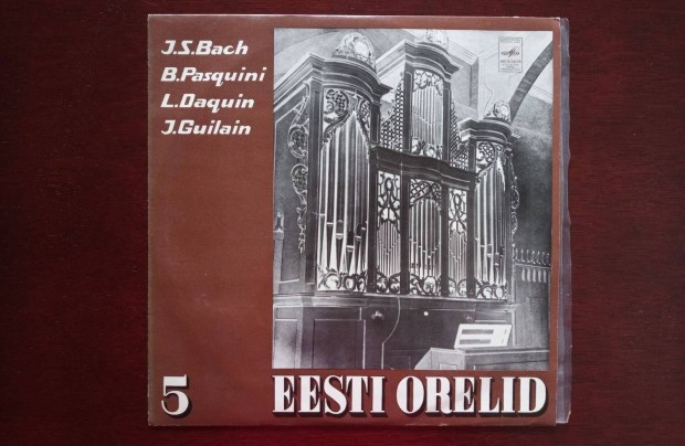 Rolf Uusvali XVII-XVIII. szzadi orgonazene Bakelit lemez