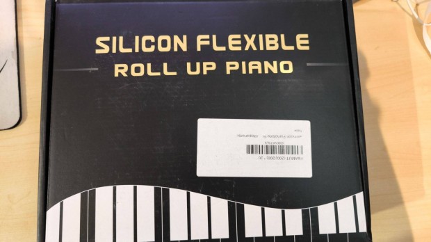 Roll Up Piano, hordozhat szilikon zongora