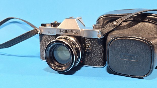 Rolleiflex SL35 fényképezőgép planar 1.8 50mm