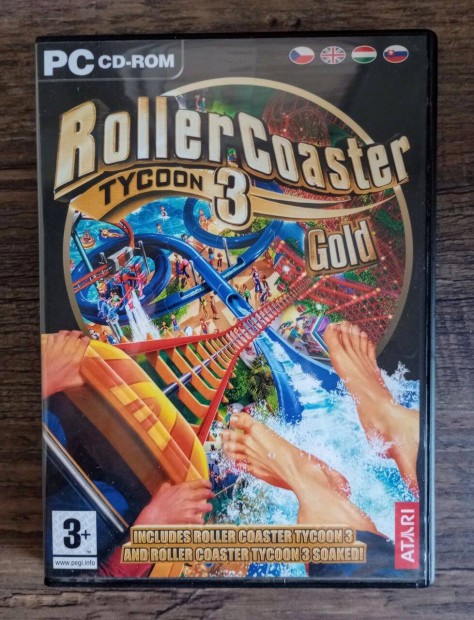 Roller Coaster Tycoon 3 Gold PC jtk