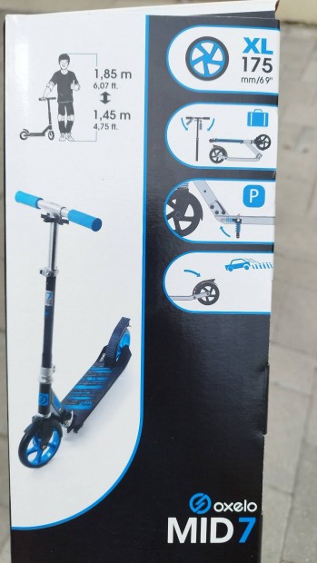 Roller, gyerek roller, kék színű oxelo MID 7 típusú