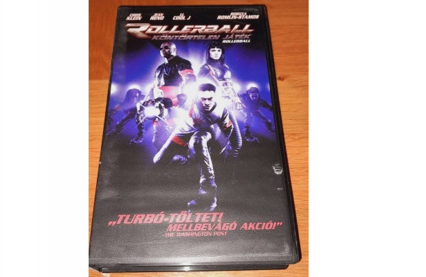 Rollerball Knyrtelen jtk VHS (2002) Szinkronos Videkazetta