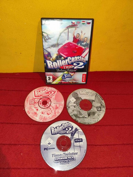Rollercoaster Tycoon 2 Deluxe PC CD