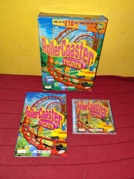 Rollercoaster Tycoon Big Box PC CD