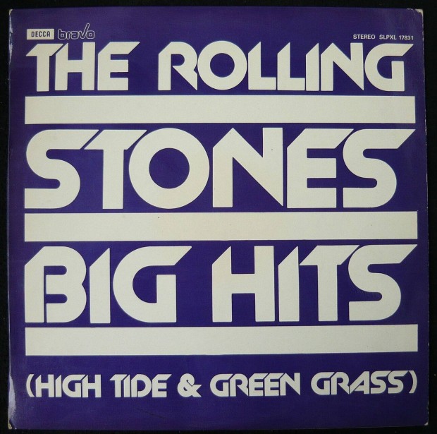 Rolling Stones LP-k: Big Hits / Rolled Gold (egytt a kett olcsbb!)