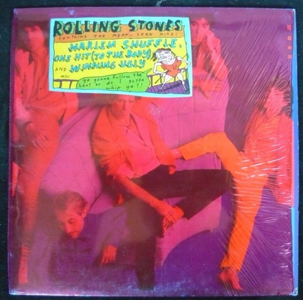 Rolling Stones: Dirty work (holland nyoms LP)