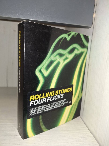 Rolling Stones - Four Flicks - 4 x DVD