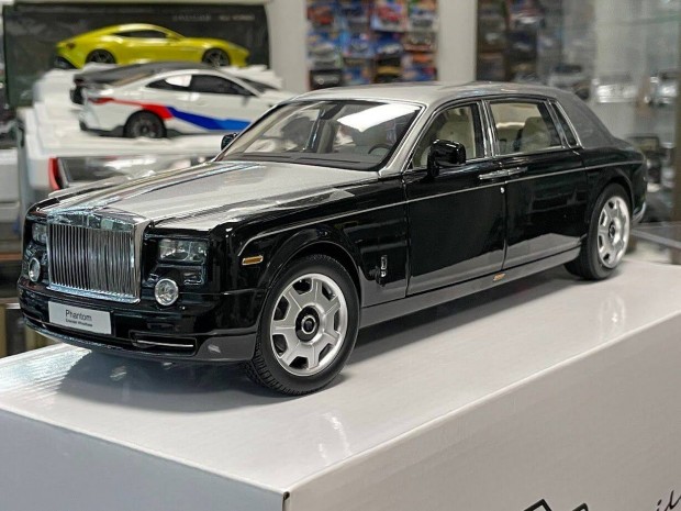 Rolls-Royce Phantom EWB Limousine 2012 1:18 Kyosho 08841BKS