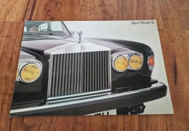 Rolls-Royce Silver Wraith II Prospektus 1977