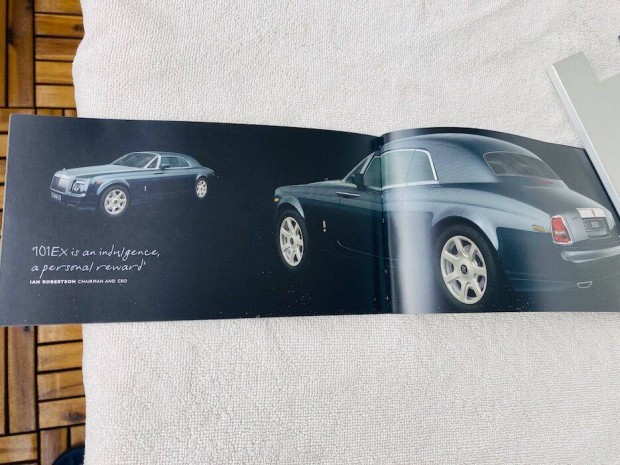 Rolls-Royce Wraith prospektus, Rolls Royce katalgus