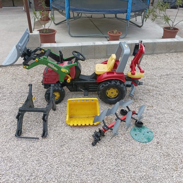 Rolly Toys X-trac traktor s kiegsztk