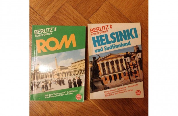 Rma s Helsinki - nmet nyelv Berlitz tiknyvek