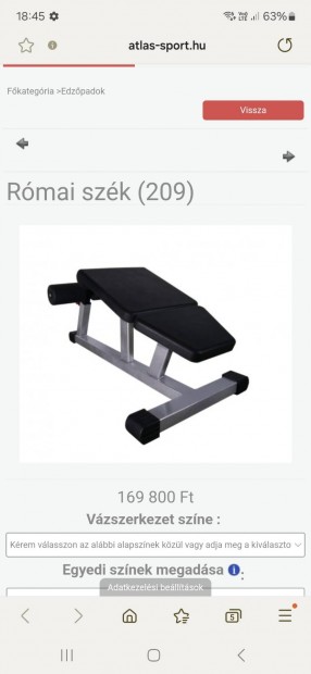 Rmai szk Atlas sport j, Hajdszoboszl