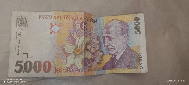 Román lei régi papír pénz.