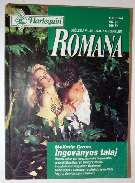 Romana 119. Ingovnyos Talaj (Melinda Cross) 1996 (2kp+tartalom)