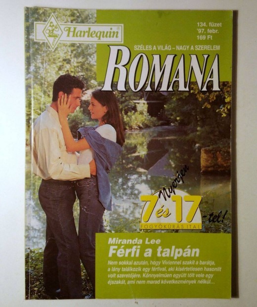 Romana 134. Frfi a Talpn (Miranda Lee) 1997 (6kp+tartalom)