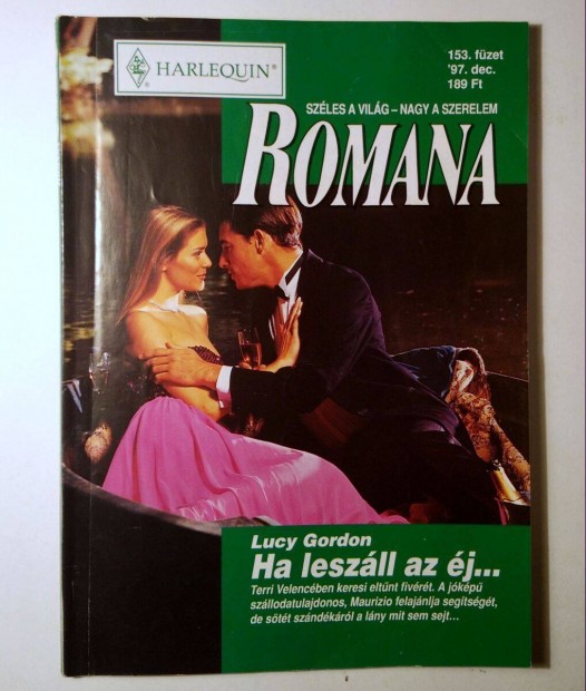 Romana 153. Ha Leszll az j. (Lucy Gordon) 1997 (6kp+tartalom)