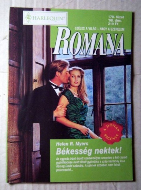 Romana 178. Bkessg Nektek (Helen R. Myers) 1998 (romantikus)