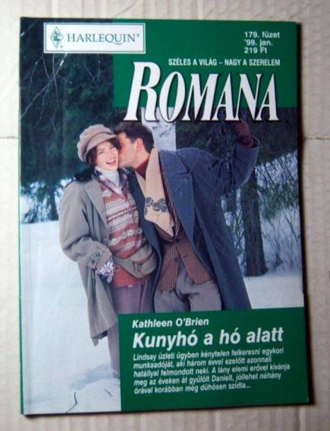 Romana 179. Kunyh a H Alatt (Kathleen O'Brien) 1999 (romantikus)