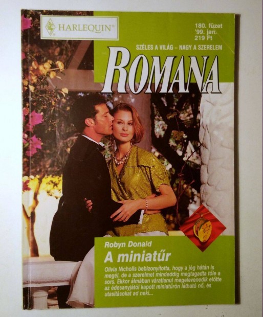 Romana 180. A Miniatr (Robyn Donald) 1999 (6kp+tartalom)