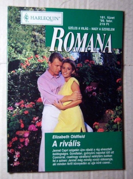 Romana 181. A Rivlis (Elizabeth Oldfield) 1999 (romantikus)