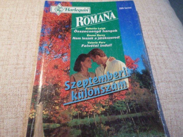 Romana 1995/6 sszecseng hangok 3 regny egy ktetben Romantikus