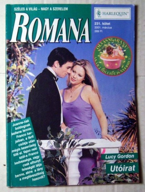 Romana 231. Utirat (Lucy Gordon) 2001 (romantikus)