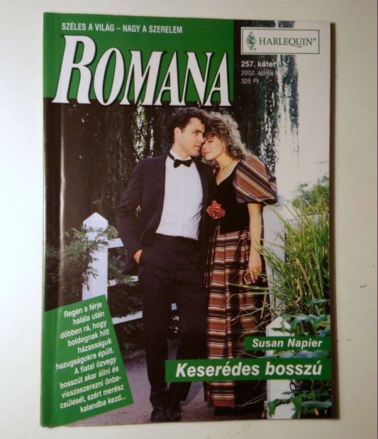 Romana 257. Keserdes Bossz (Susan Napier) 2002 (6kp+tartalom)